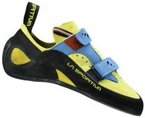 Ботинки La Sportiva, синий цв./черный цв./зеленый цв., 39.5