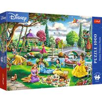 Dėlionė Trefl Picnic With Disney Princess 10919, 48 cm x 68.3 cm, 1000 vnt., įvairių spalvų