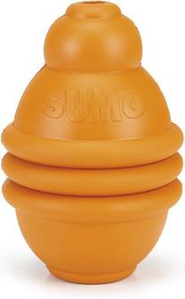 Rotaļlieta sunim, graužammanta suņiem Beeztees Sumo 626014, 15 cm, Ø 10 cm, oranža krās., L