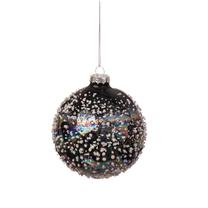 Eglītes rotājums Christmas Touch EBO341325, daudzkrāsaina, 10 cm, stikls