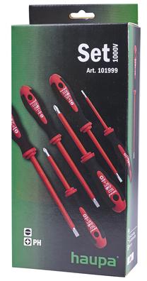 Набор отверток Haupa Screwdrivers Set 101999, изолированный, 6 шт.