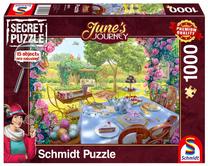 Dėlionė Schmidt Junes Journey Tea In Garten 99744, 49.3 cm x 69.3 cm, 1000 vnt., įvairių spalvų