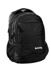 Mokyklinė kuprinė Paso BeUniq BUBL-2808, juoda sp., 18 cm x 41 cm x 31 cm