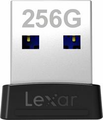 USB atmintinė Lexar S47, juoda sp., 256 GB