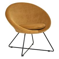 Atpūtas krēsls Atmosphera Evan 157066E, dzeltena krās., 76 cm x 62.5 cm x 73.5 cm