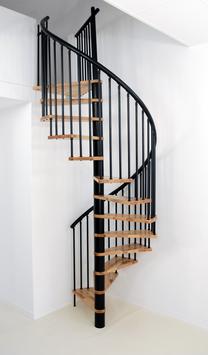 Sraigtiniai laiptai Minka Spiral Effect, 160 cm x 305.5 cm