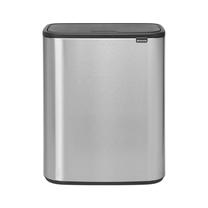 Šiukšliadėžė Brabantia Bo Touch, nerūdijančiojo plieno sp., 60 l, 65.6 cm x 31.2 cm