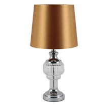 Galda stāvlampas Home4you Laualamp Luxo, E14, 60W, zelta krās./caurspīdīga krās.