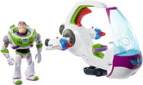Автомобиль с фигурой Mattel Disney Pixar Galaxy Explorer Spacecraft GNJ48, многоцветный