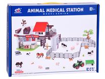 Figūrėlių rinkinys, su priedais Animal Medical Station ZA5350, 102 vnt., įvairių spalvų