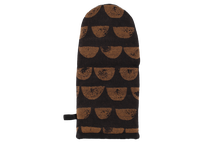 Virtuves cimds Maku Papu 649587, 33 cm x 13 cm, brūna krās./melna krās.