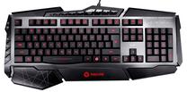 Vadu spēļu tastatūra Ravcore Blade, EN, balta krās./sudraba krās.