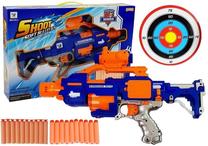 Игрушечный пистолет с пулями Shoot, 45 см Синий цв.