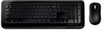 Belaidis klaviatūros ir pelės komplektas Microsoft 850, EN/RU, juoda sp.