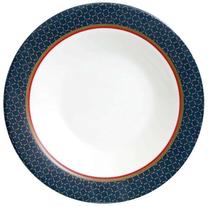 Lėkštė Luminarc Alto, Ø 23 cm, mėlyna sp./balta sp.