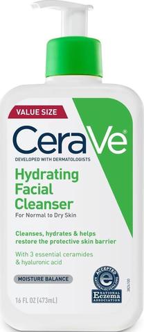 Sejas tīrīšanas līdzeklis Cerave Hydrating Cleanser, 473 ml