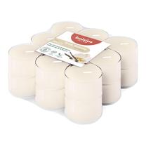 Свеча, ароматическая/чайная свеча/свеча-таблетка Bolsius True Scents Vanilla, 6 час, 18 шт., коричневатый цв.
