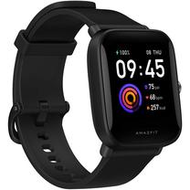Viedais pulkstenis Amazfit Bip U, melns krās.