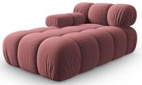 Modulinė sofa Micadoni Home Bellis MIC_CHL_2_F1_BELLIS1, rožinė sp., kairinė, 157 x 97 cm x 62 cm
