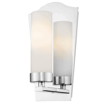 Valgusti seinale Cosmo Light Dublin W01155CH, E14, 1 x 40 W, valge v. / hõbe v.