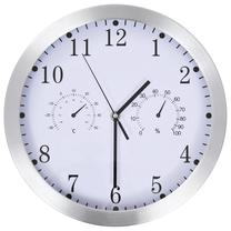 Настенные кварцевые часы VLX 50623, белый цв., 30 см x 30 см, 30 см
