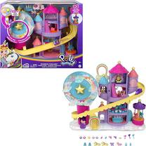 Кукольный домик Polly Pocket Polly Pocket Rainbow Funland Theme Park Playset GYK44, многоцветный