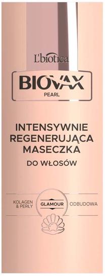 Matu maska L'biotica Biovax Glamour Pearl, 150 ml