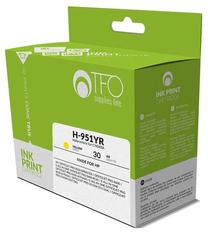 Tintes printera kasetne TFO H-951YR (CN048A) Remanufactured, dzeltena krās., 30 ml
