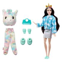 Кукла Mattel Barbie Cutie Reveal Unicorn HJL58, 28 см, многоцветный
