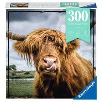 Dėlionė Ravensburger Highland Cattle 13273, 27 cm x 39 cm, 300 vnt., įvairių spalvų