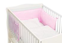 Защитный бортик Fillikid Basic 040-02, розовый цв., 190 см x 30 см