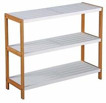 Batų lentyna Jenny, rudas/baltas, 26 cm x 70 cm x 58.5 cm