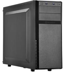 Kompiuterio korpusas SilverStone Precision PS11 Middle Tower SST-PS11B-Q, juoda sp.