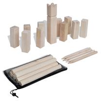 Игра для улицы VLX Kubb, коричневый цв.