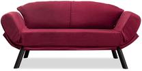 Sofa-lova Artie Genzo 859FTN1225, raudona sp., 81 x 177 cm x 87 cm