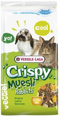Barība grauzējiem Versele-Laga Crispy Muesli, trušiem, 0.4 kg