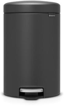 Šiukšliadėžė Brabantia NewIcon, pilka sp., 12 l, 40 cm x 24 cm