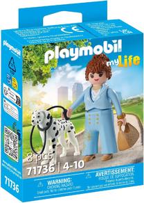 Konstruktorius Playmobil My Life Manager With Dalmatian 71736, 8 vnt., įvairių spalvų