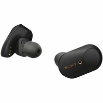Bezvadu austiņas Sony WF-1000XM3, melna krās.