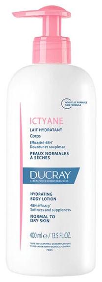 Kūno losjonas Ducray Ictyane Hydrating, 400 ml
