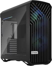 Kompiuterio korpusas Fractal Design Torrent TG RGB Light Tint, juoda sp.