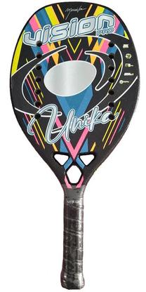 Padel tenisa rakete Vision Unika 8153, melna krās./daudzkrāsaina