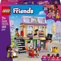 Konstruktorius LEGO® Friends Muzikos prekių parduotuvė ir butas 42653, 483 vnt.