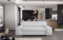 Sofa Porto Two Soft 17, balta sp., 90 x 190 cm x 98 cm