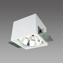 Valgusti süvistatav Light Prestige Corleto 1, G9, valge v., 40 W