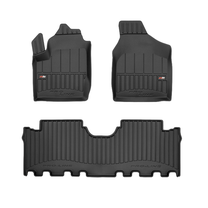 Auto paklājs, no priekšas/aizmugurē Frogum ProLine 3D, Ford Galaxy I 1995-2005