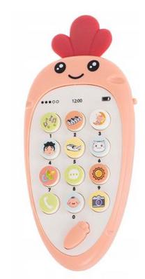 Attīstoša rotaļlieta, mācību tālrunis Puzzle Mobile Phone, 2 cm, EN, rozā krās.