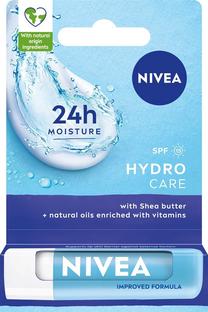 Lūpų balzamas Nivea Hydro Care Moisture, 4.8 g, -