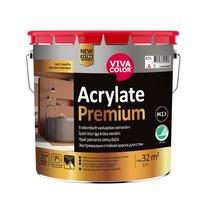 Краска для стен Vivacolor ACRYLATE PREMIUM, белый цв., 18 л