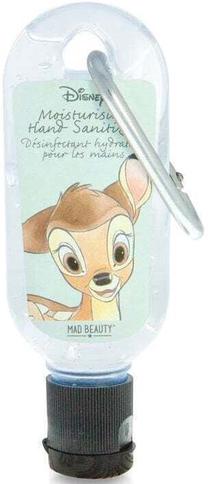 Dezinfekcinis rankų gelis Mad Beauty Disney Sentimental Clip & Clean Bambi, 30 ml